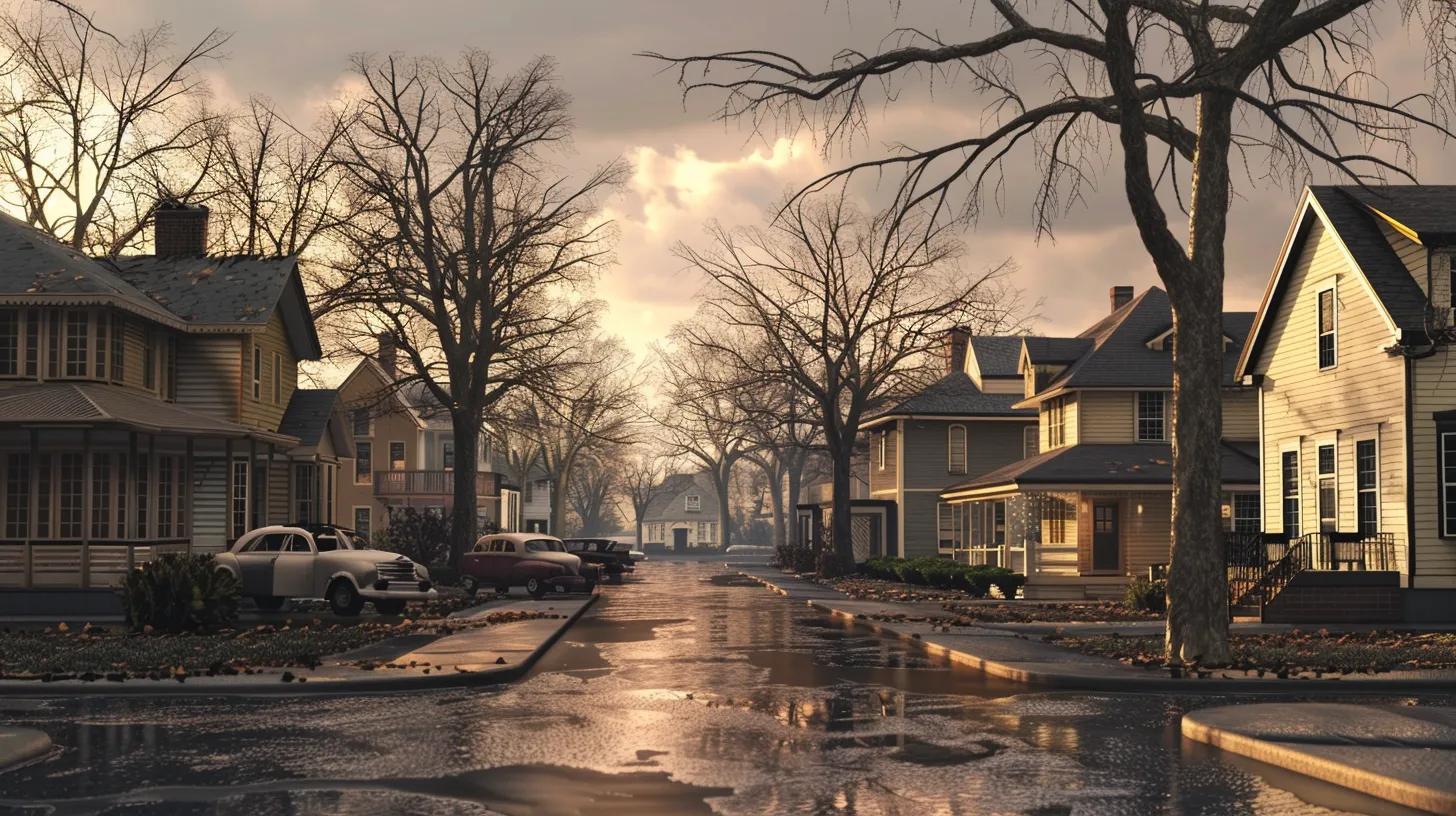 home front with streets no text no lettering